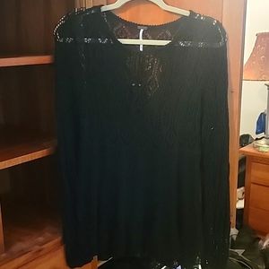Gorgeous black Free People sweater